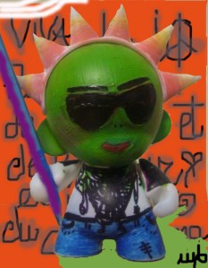 Munkin (Munny project), Digital Background. 2009 Munkin (Munny project), Digital Background. 2009