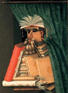 Giuseppe Arcimboldo- The Librarian (Wolfgang Lazius)