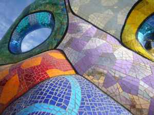 Queen Califia. Detail. Photograph. August 2009.