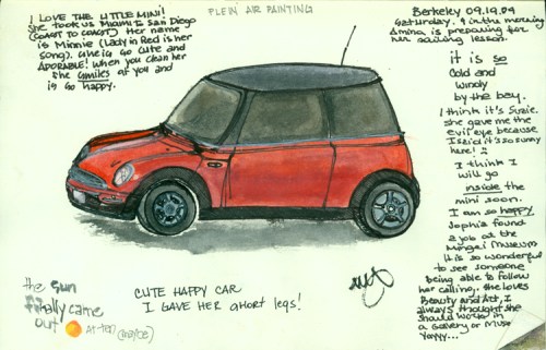 Her Lady in Red. Ink and Watercolor. Sept.19,2009 Her Lady in Red. Ink and Watercolor. Sept.19,2009