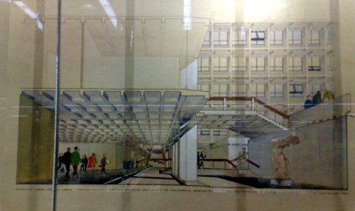 rendering Rendering of the Interior of Wurster Hall. From CED Library, Berkeley. OCt. 2009