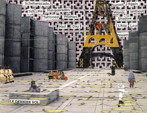 Figments_Fragments. Paper and Digital Collage. December 9th, 2010.