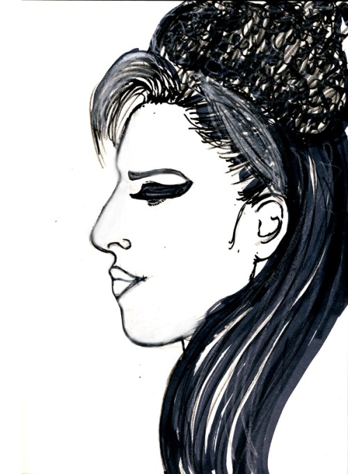 Ink on paper. August 10,2011.