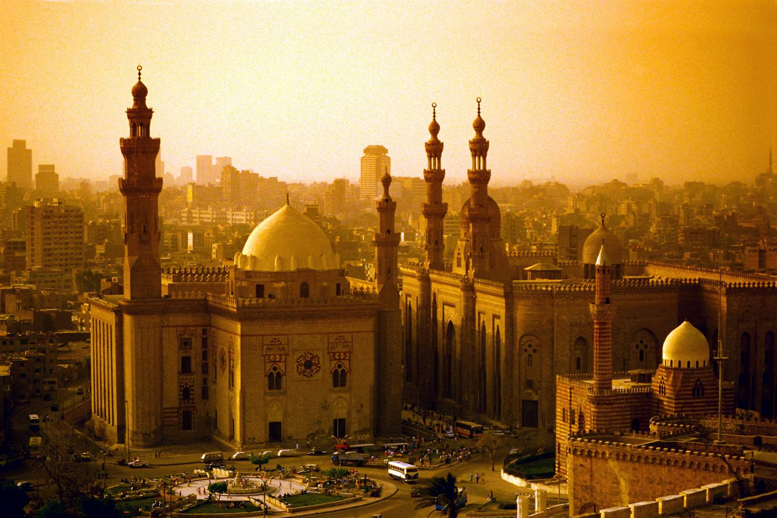 Sultan Hassan Mosque.