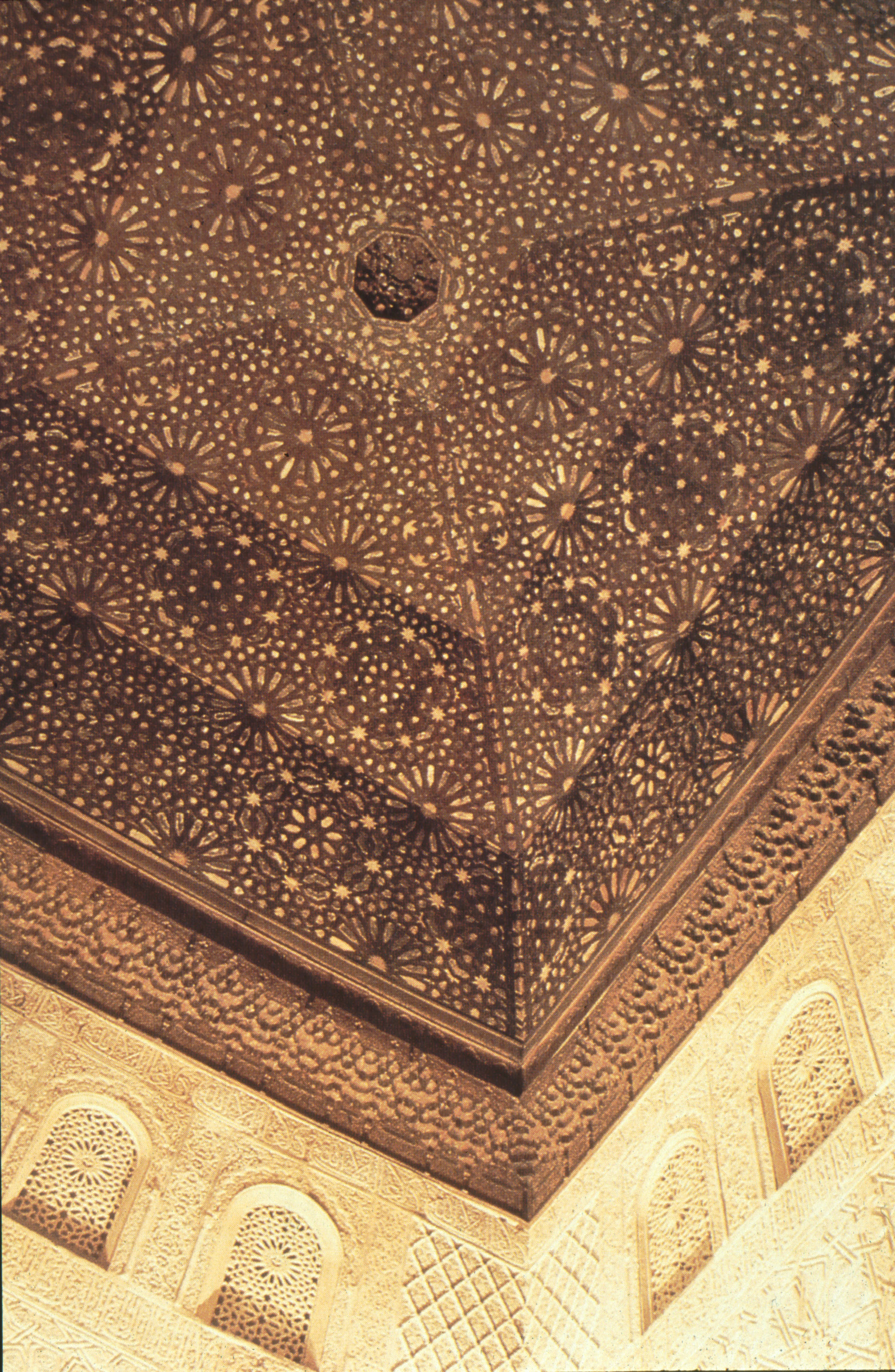 Alhambra: Hall of the Ambassadors.1370. Granada, Spain.