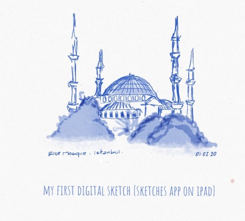 Blue_Mosque_Sketch_IPAD